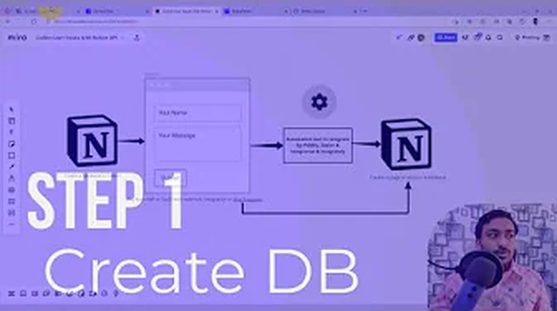 Creating a new Notion database table to store form responses