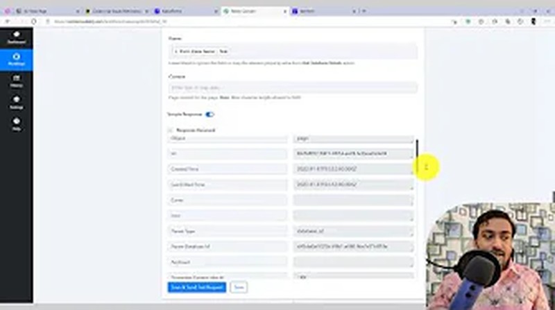 Notion database automatically filled with form responses via Pabbly Connect